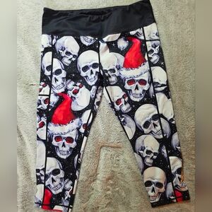 CVG Naughty List Capri Length Leggings